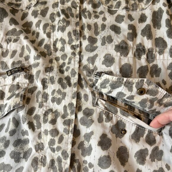 Lily Aldridge for Velvet Aziya leopard print jacket - Picture 7 of 11